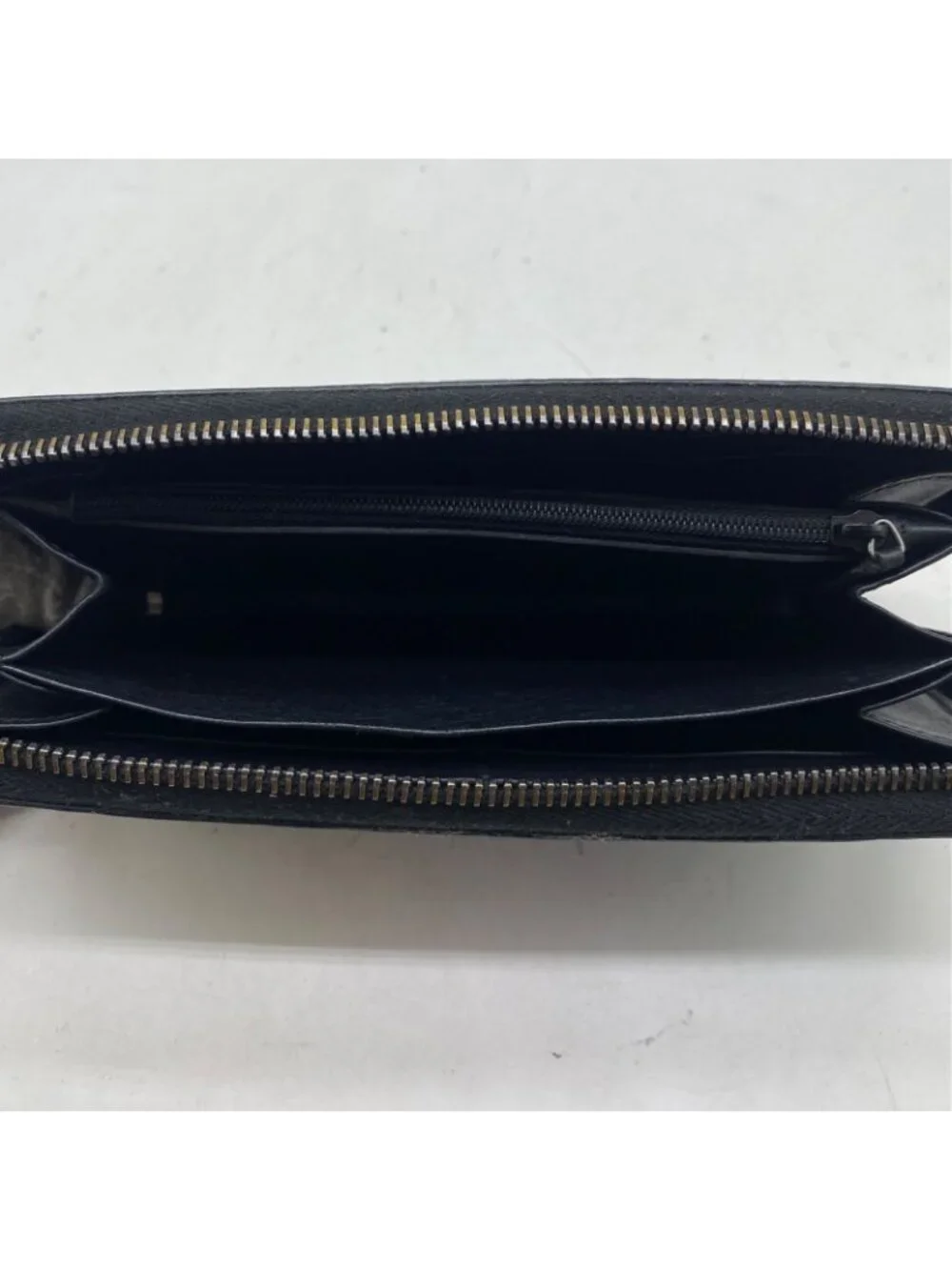 Gucci Wallet Guccissima Round Micro GG Leather Black - Picture 11 of 15
